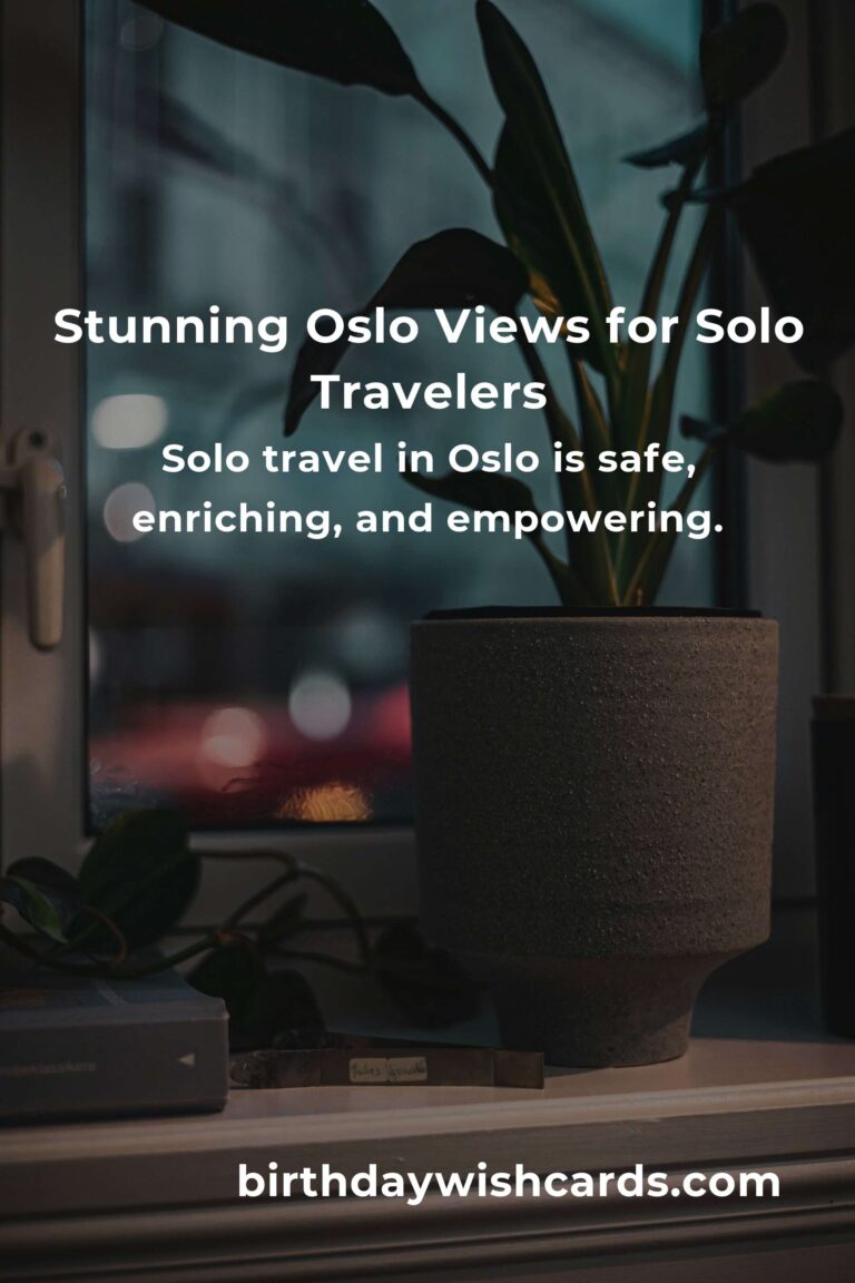 Discover Freedom: The Ultimate Budget Guide to Solo Travel in Oslo – Explore Norway on a Shoestring and Find Yourself