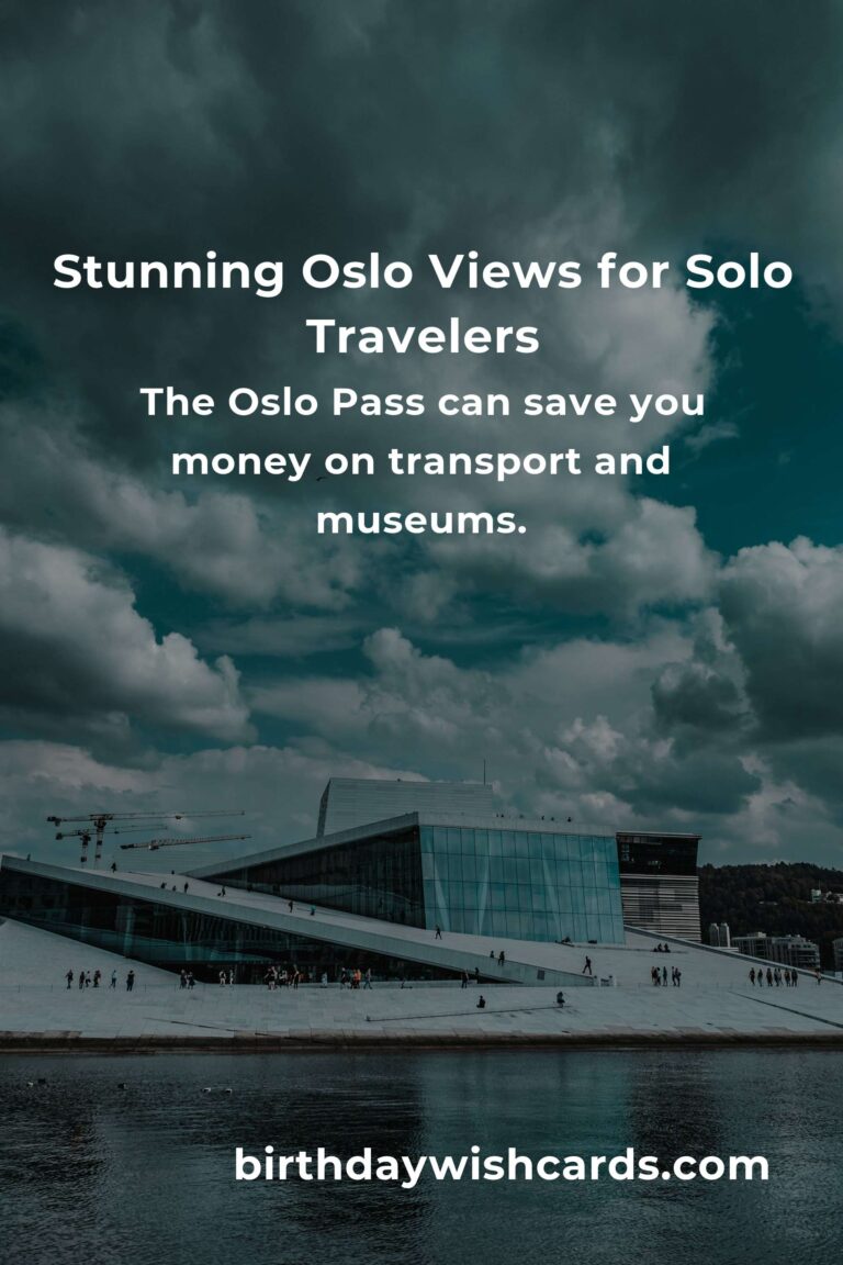 Discover Freedom: The Ultimate Budget Guide to Solo Travel in Oslo – Explore Norway on a Shoestring and Find Yourself