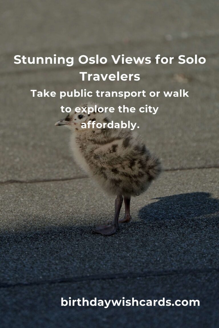 Discover Freedom: The Ultimate Budget Guide to Solo Travel in Oslo – Explore Norway on a Shoestring and Find Yourself