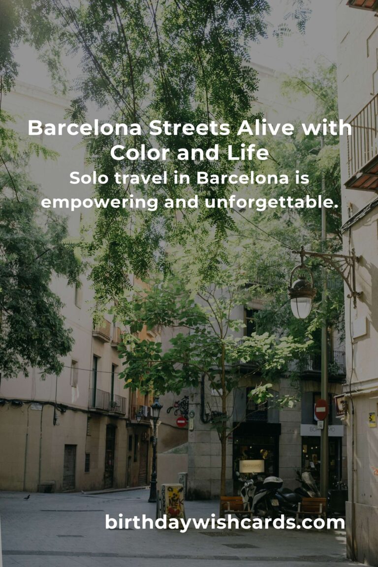 Discover Freedom: Your Ultimate Budget Guide to Solo Travel in Barcelona