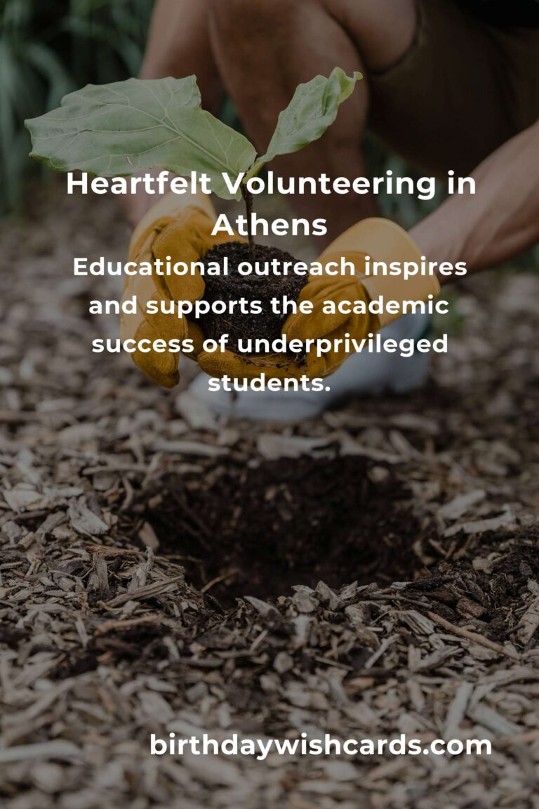 Discover Heartfelt Volunteer Opportunities for College Students in Athens