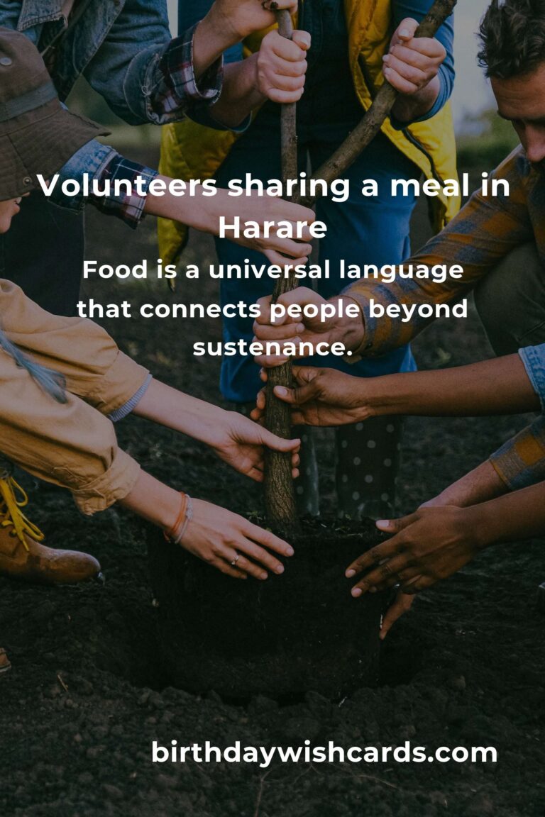 Discover Heartfelt Volunteer Opportunities for Food Lovers in Harare