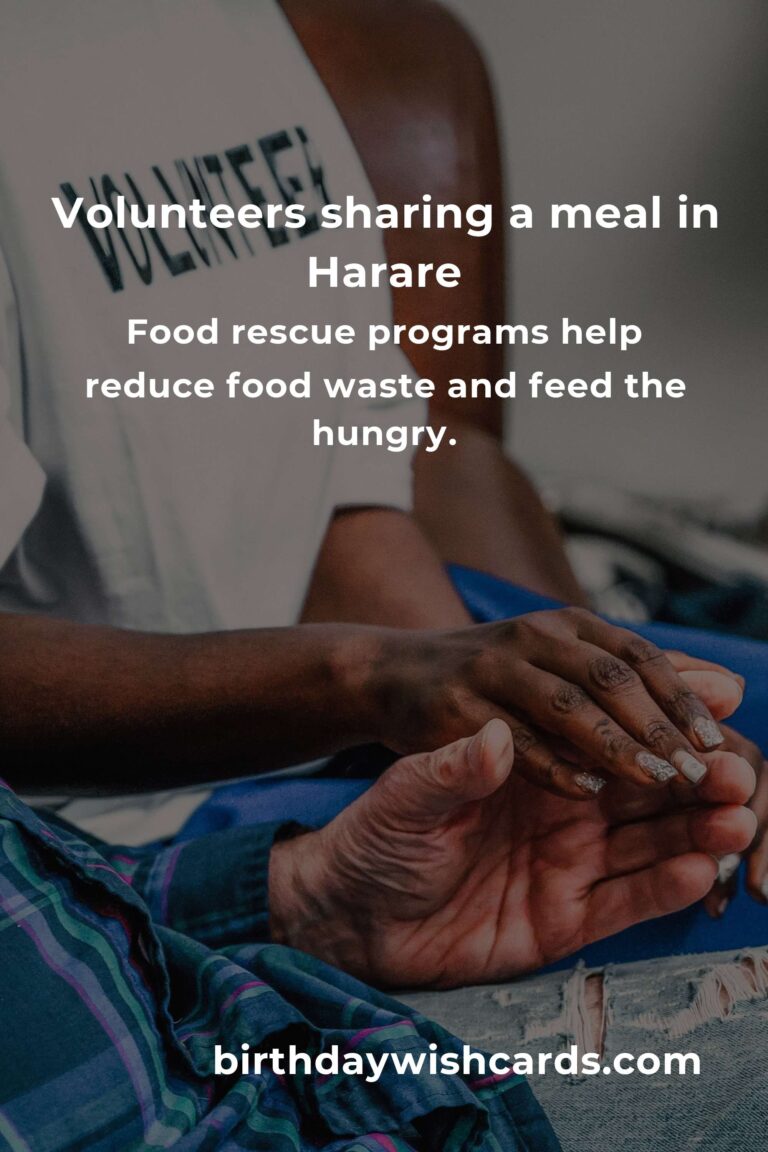 Discover Heartfelt Volunteer Opportunities for Food Lovers in Harare