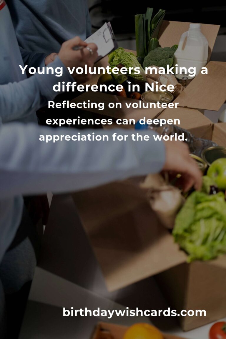 Discover Heartfelt Volunteer Opportunities for Young Adults in Nice