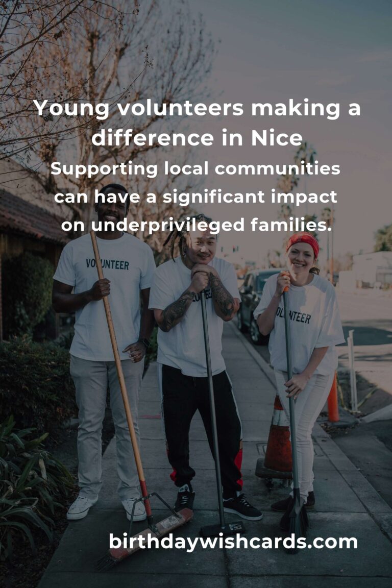 Discover Heartfelt Volunteer Opportunities for Young Adults in Nice