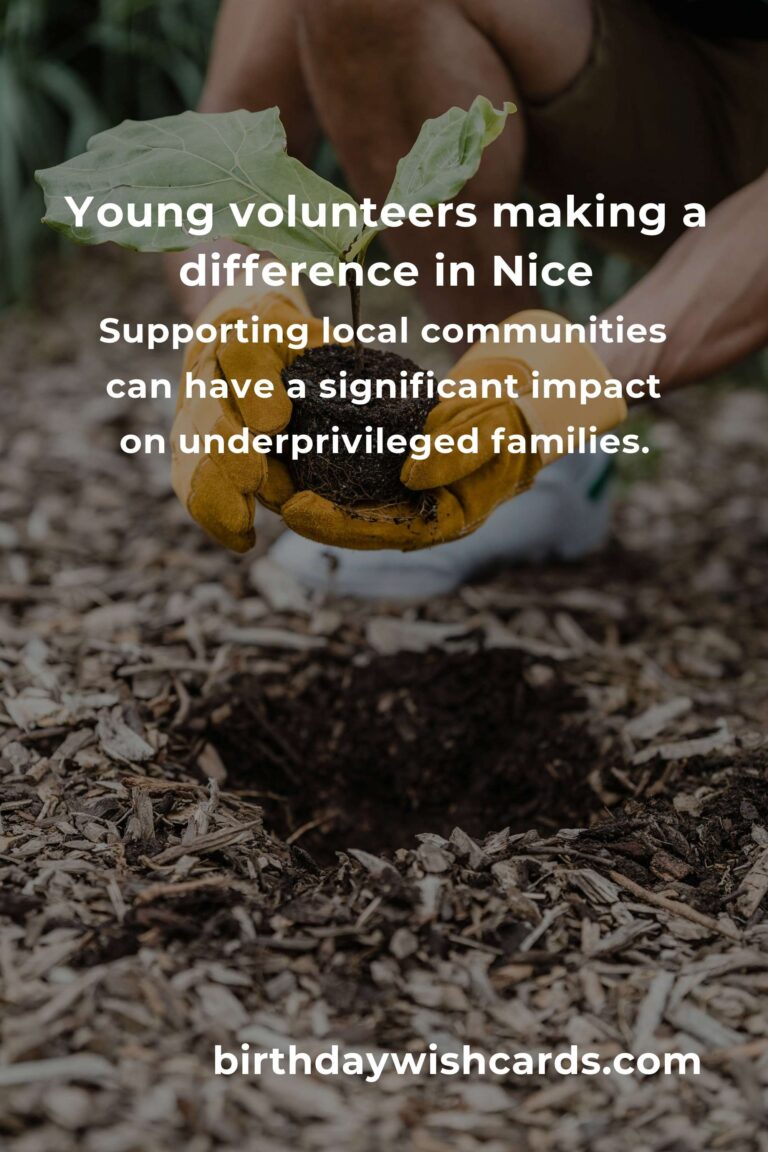 Discover Heartfelt Volunteer Opportunities for Young Adults in Nice