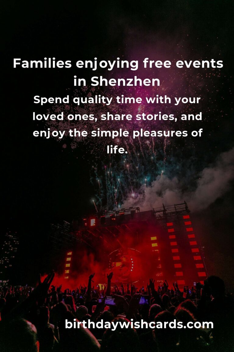 Discover Heartwarming Free Events for Families in Shenzhen This Month