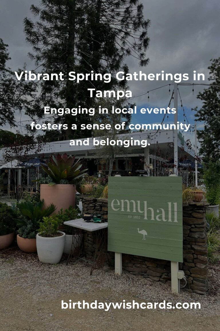 Discover Heartwarming Spring Events in Tampa Perfect for Remote Workers