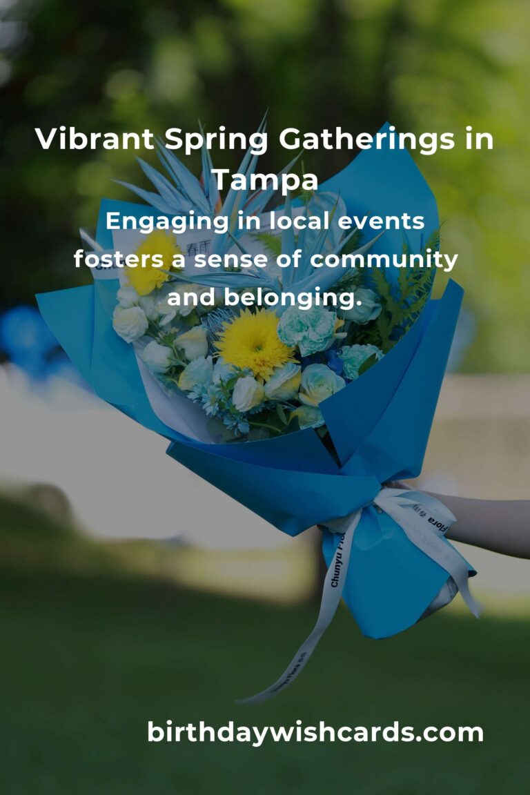 Discover Heartwarming Spring Events in Tampa Perfect for Remote Workers