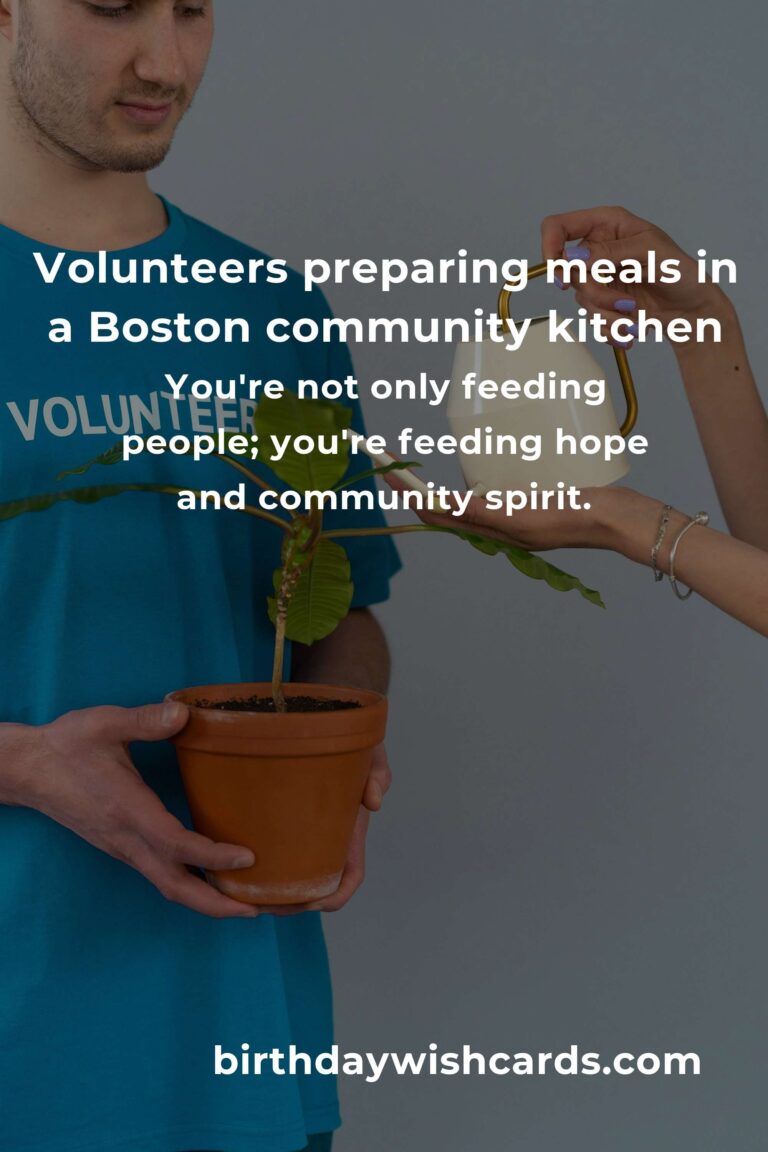 Discover Heartwarming Volunteer Opportunities for Food Lovers in Boston