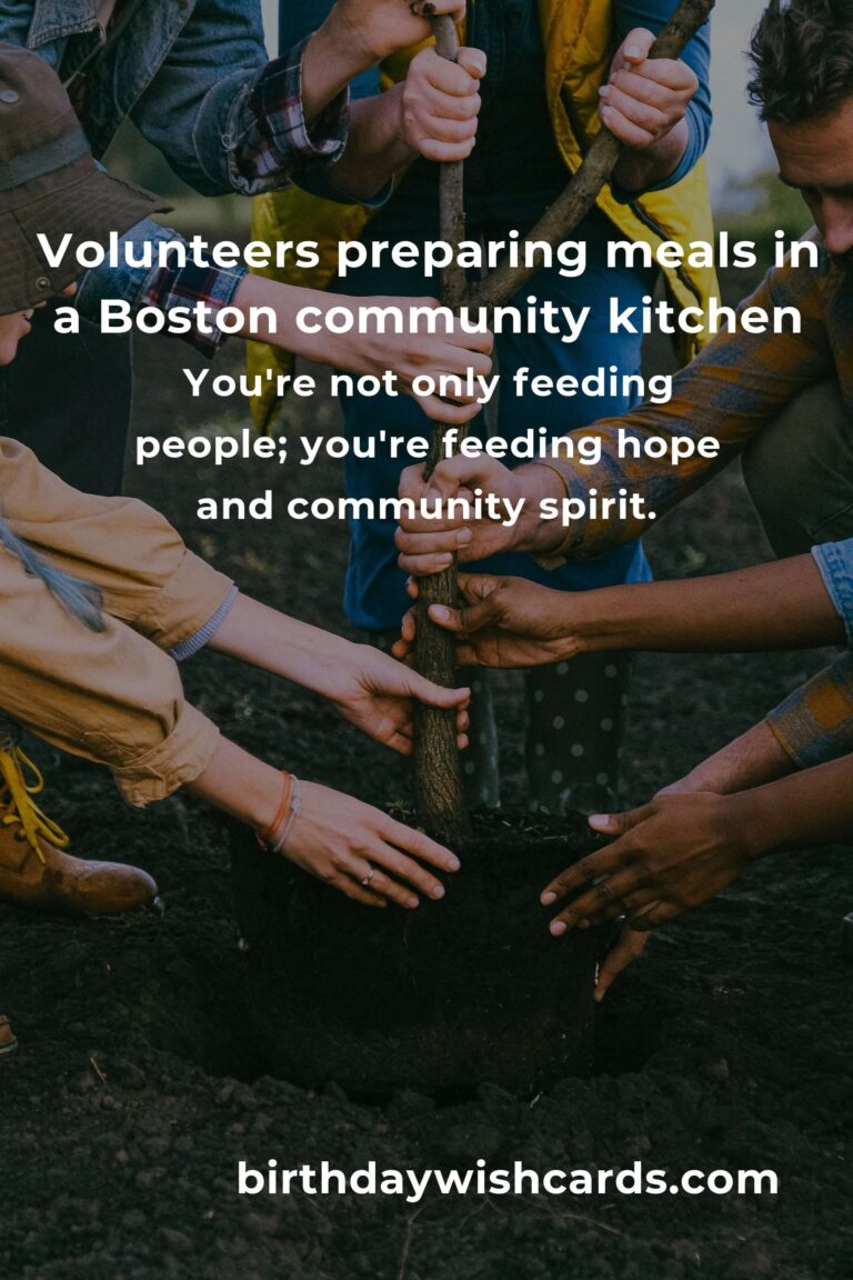 Discover Heartwarming Volunteer Opportunities for Food Lovers in Boston