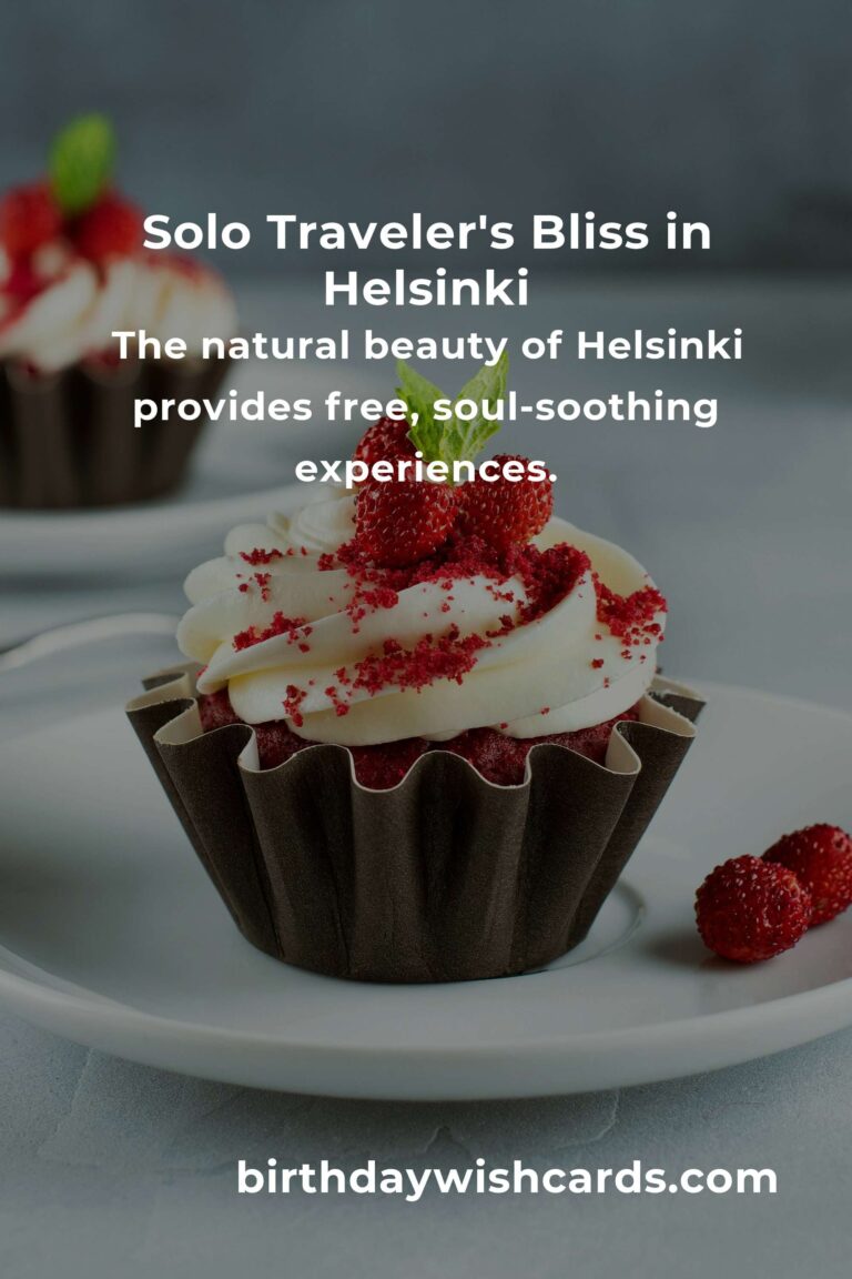 Discover Helsinki on a Budget: A Solo Traveler’s Heartfelt Journey