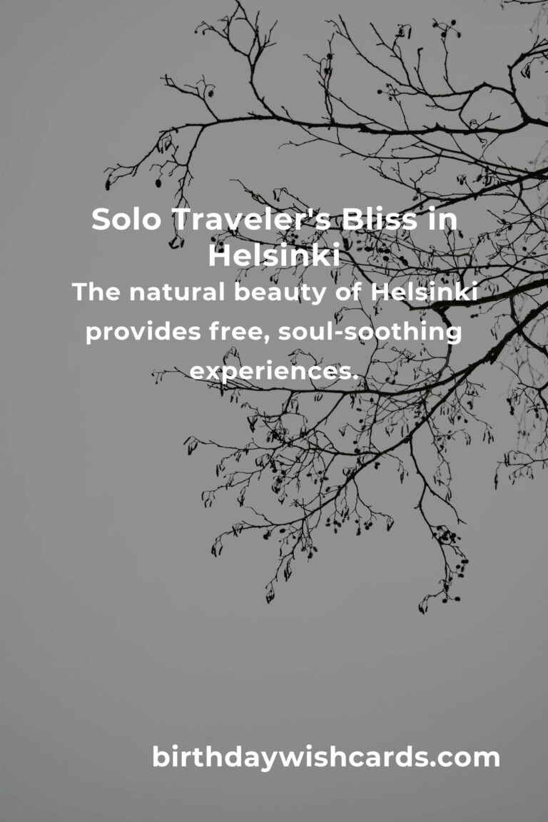 Discover Helsinki on a Budget: A Solo Traveler's Heartfelt Journey