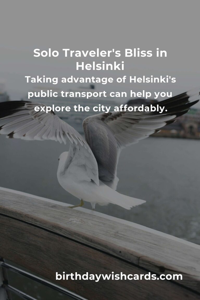 Discover Helsinki on a Budget: A Solo Traveler's Heartfelt Journey