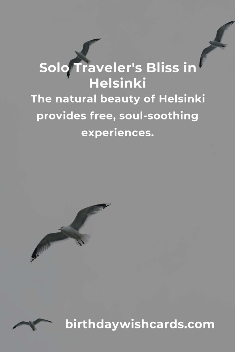 Discover Helsinki on a Budget: A Solo Traveler's Heartfelt Journey