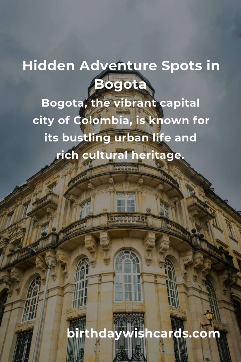 Discover Hidden Adventure Spots in Bogota You Must See