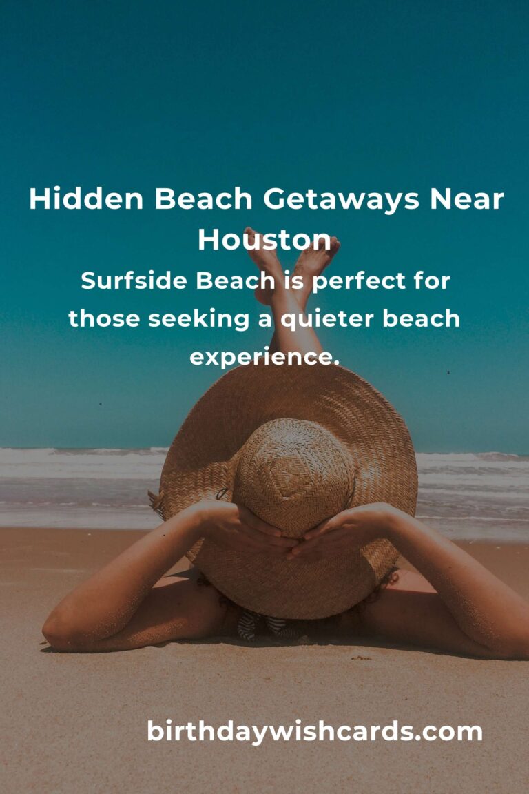 Discover Hidden Beach Vacations Near Houston You Must See