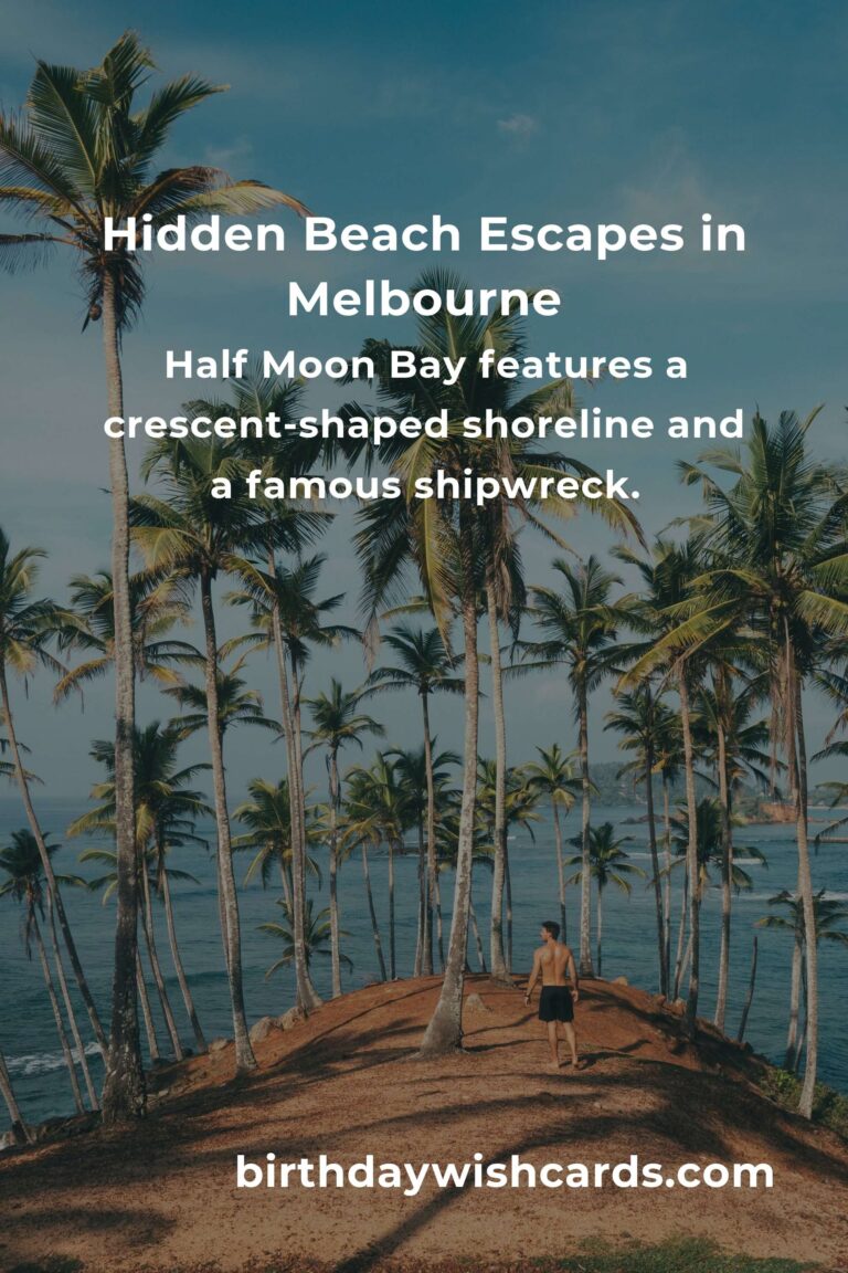 Discover Hidden Beach Vacations in Melbourne You Must See