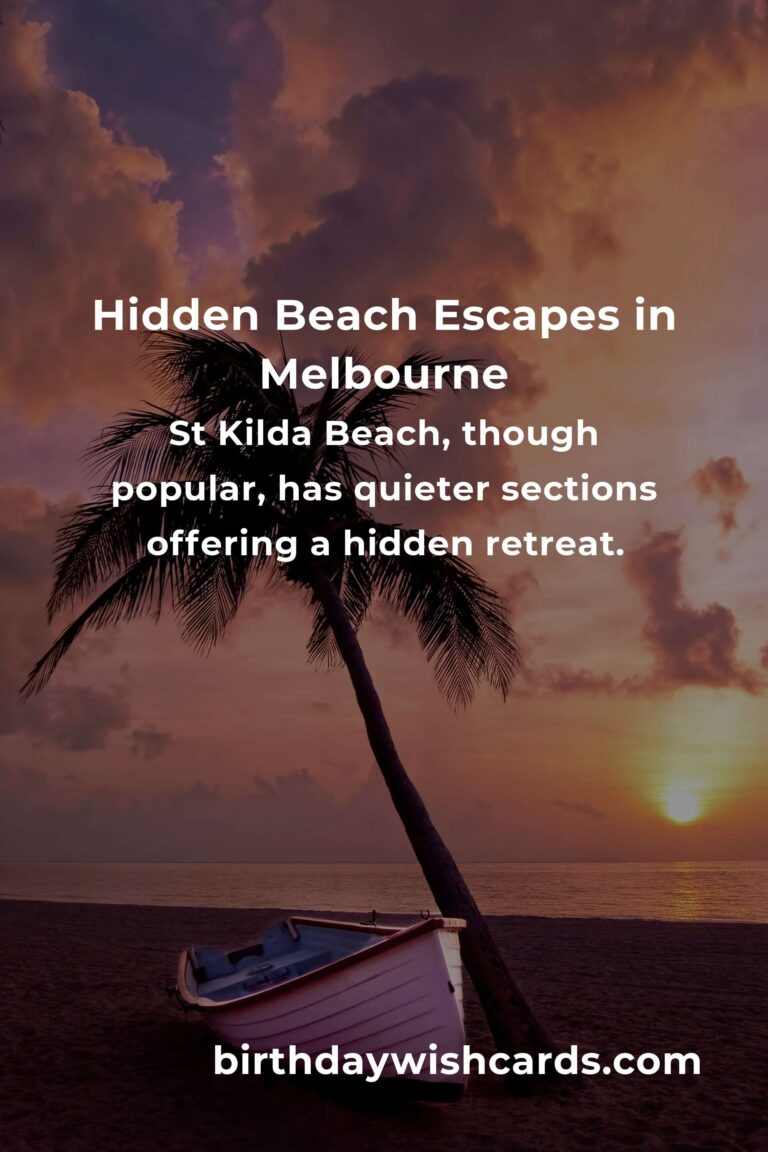 Discover Hidden Beach Vacations in Melbourne You Must See