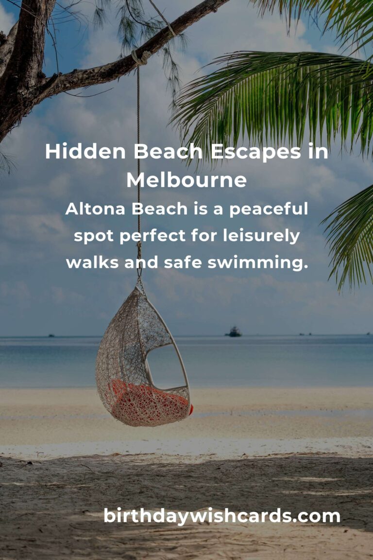 Discover Hidden Beach Vacations in Melbourne You Must See