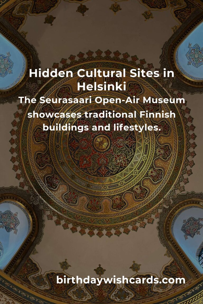 Discover Hidden Cultural Sites in Helsinki You Must See