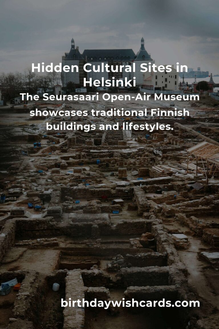Discover Hidden Cultural Sites in Helsinki You Must See