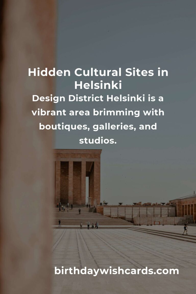 Discover Hidden Cultural Sites in Helsinki You Must See