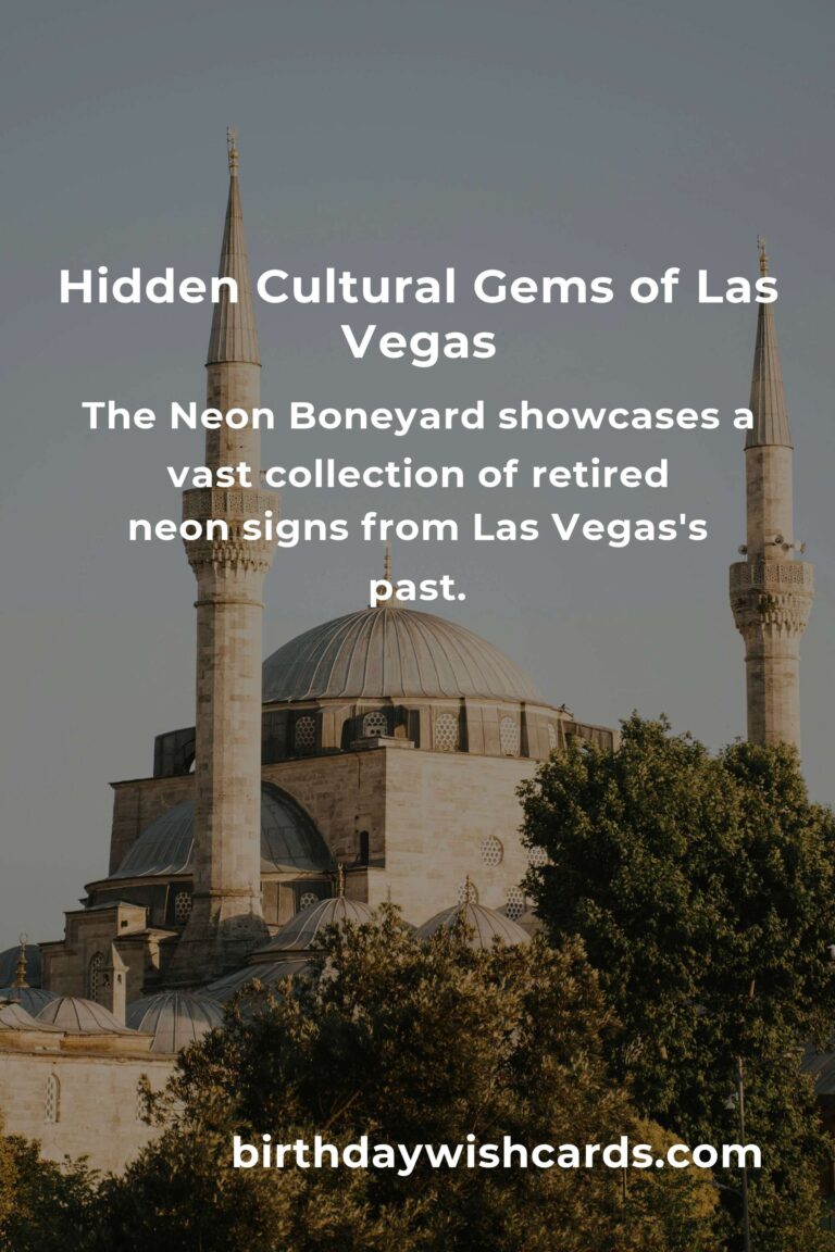 Discover Hidden Cultural Sites in Las Vegas You Must See