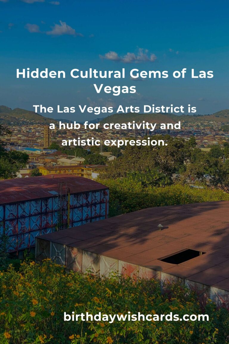 Discover Hidden Cultural Sites in Las Vegas You Must See