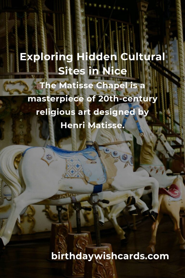 Discover Hidden Cultural Sites in Nice You Must See