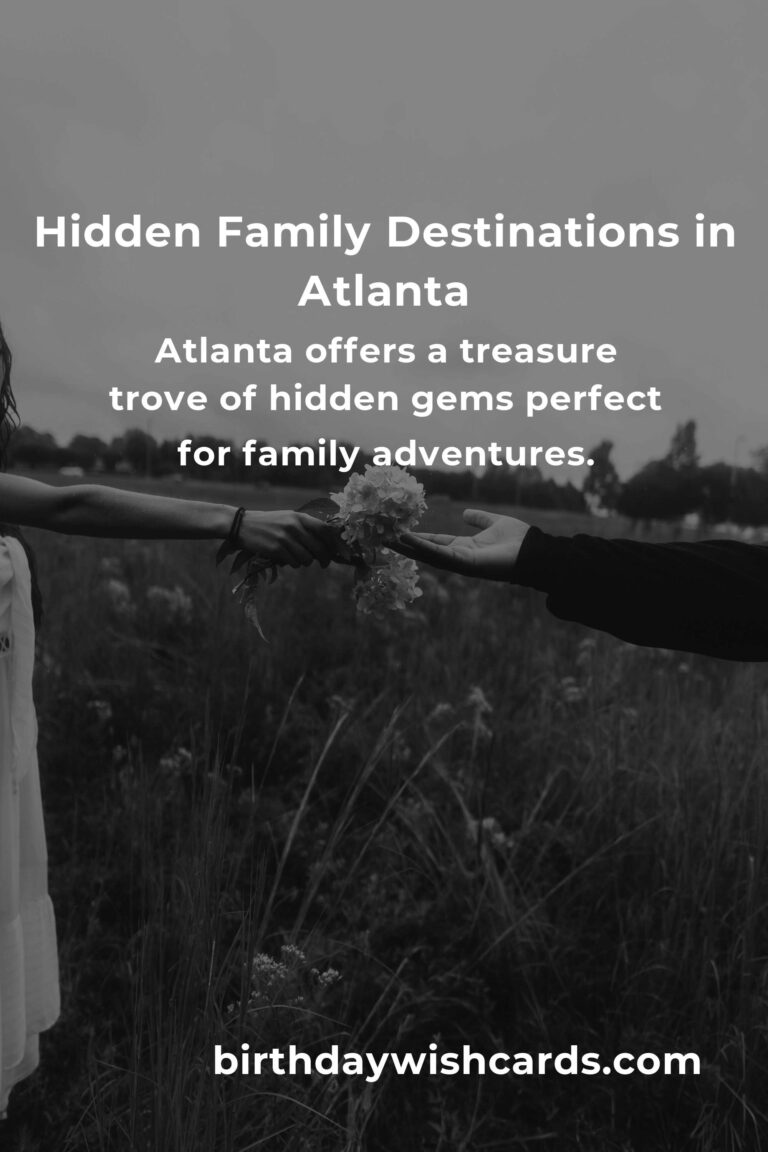 Discover Hidden Family Destinations in Atlanta You Must See