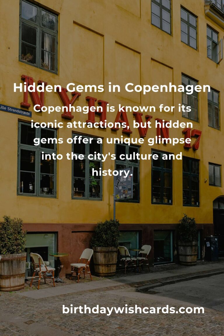 Discover Hidden Gems in Copenhagen: Must-See Spots