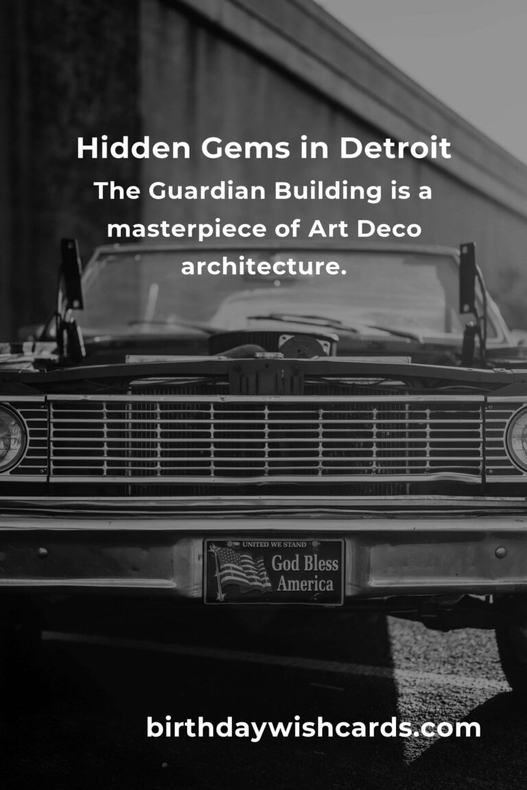 Discover Hidden Gems in Detroit You Must See
