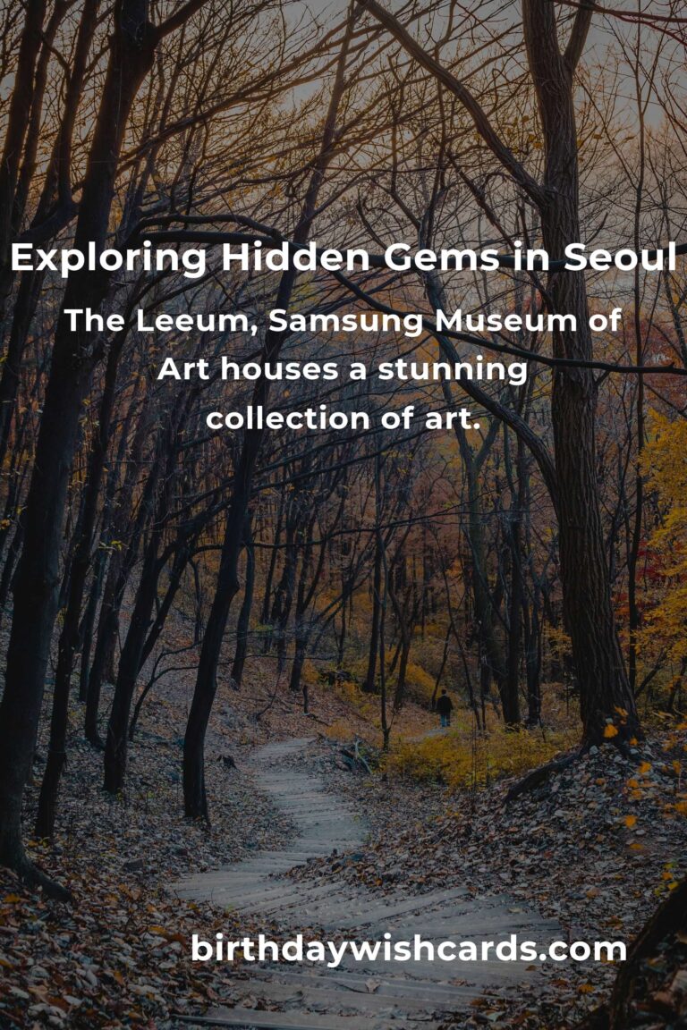 Discover Hidden Gems in Seoul: The Ultimate Guide to Unseen Attractions