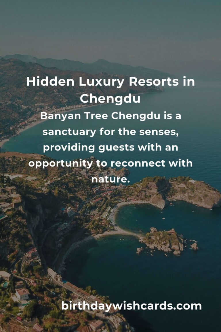 Discover Hidden Luxury Resorts in Chengdu You Must Experience