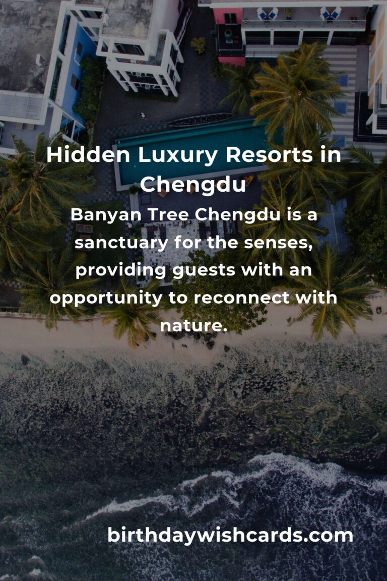 Discover Hidden Luxury Resorts in Chengdu You Must Experience