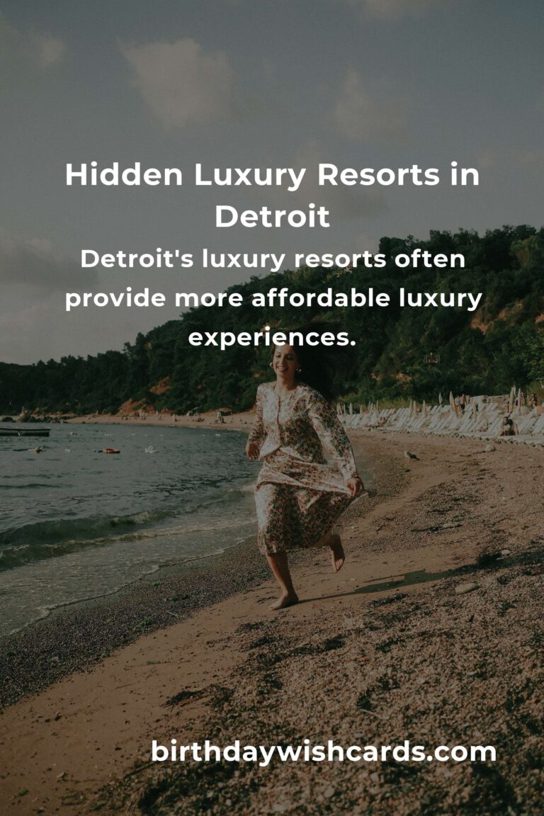 Discover Hidden Luxury Resorts in Detroit You Must See