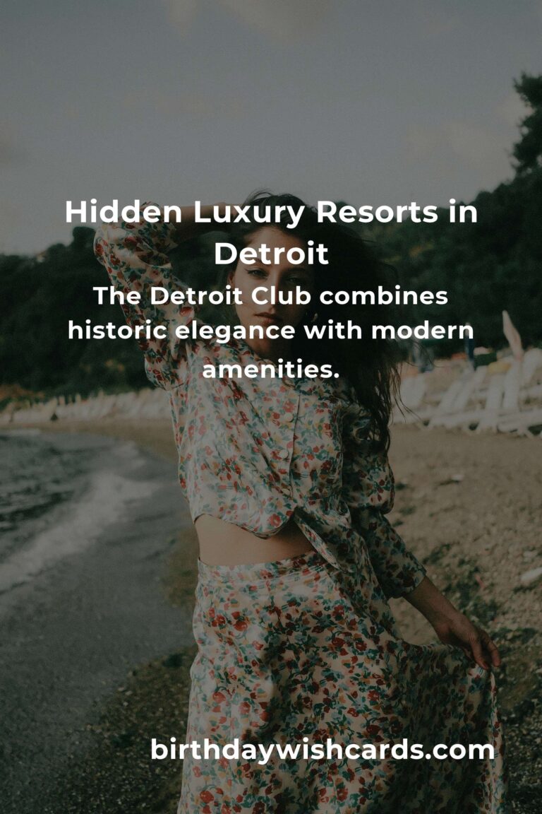 Discover Hidden Luxury Resorts in Detroit You Must See