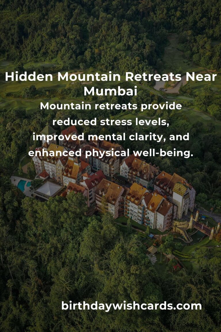 Discover Hidden Mountain Retreats in Mumbai You Must See