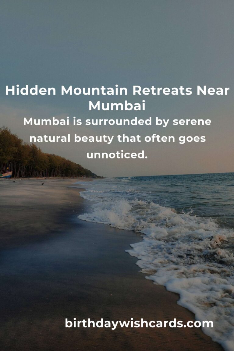 Discover Hidden Mountain Retreats in Mumbai You Must See