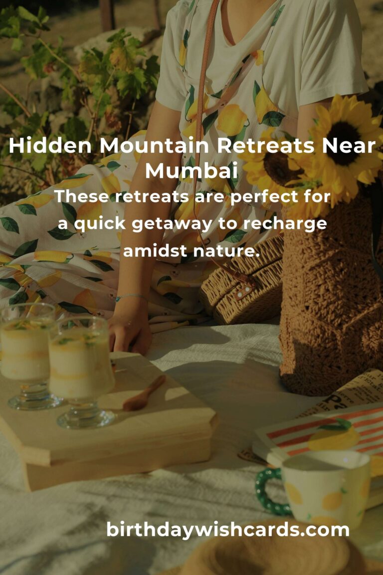 Discover Hidden Mountain Retreats in Mumbai You Must See