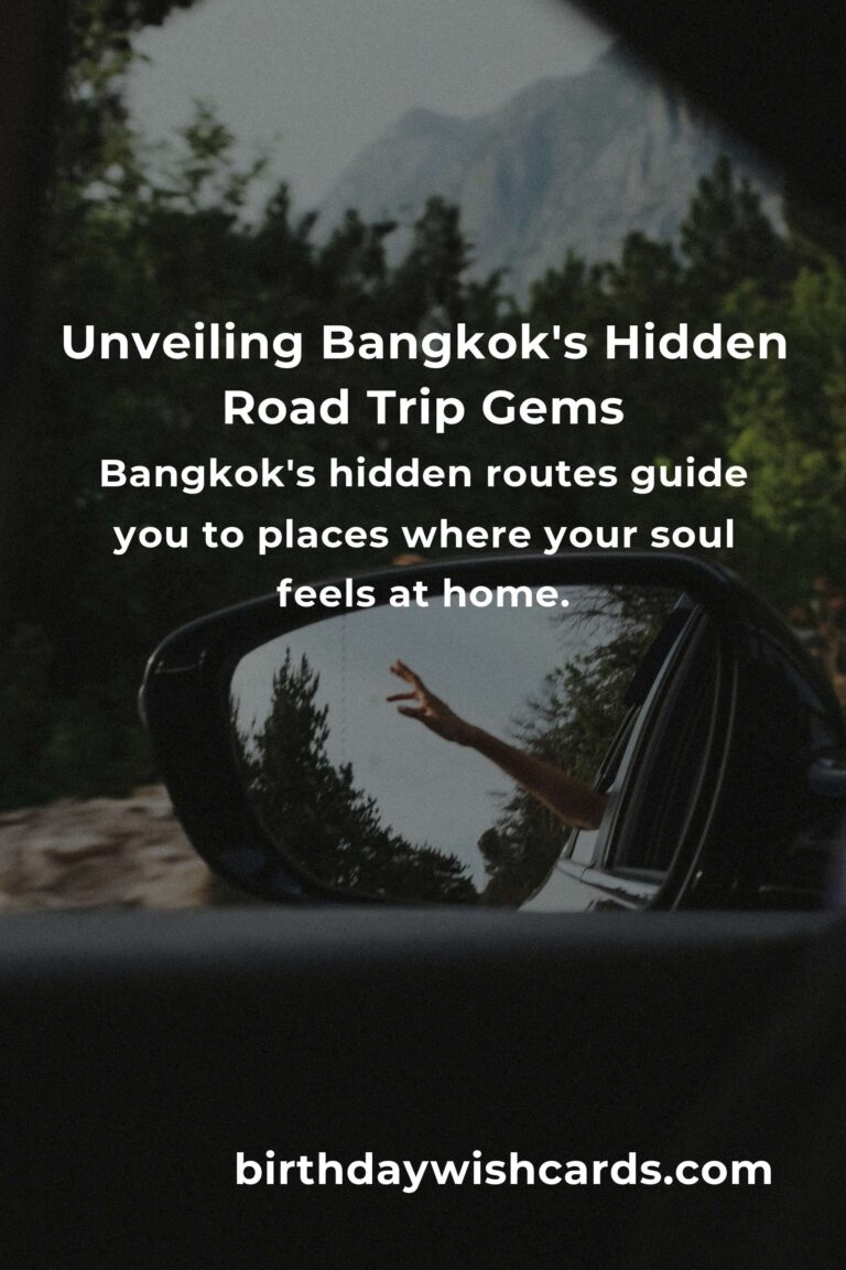 Discover Hidden Road Trip Routes in Bangkok That Will Touch Your Soul