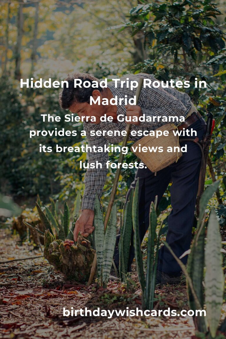 Discover Hidden Road Trip Routes in Madrid You Must See