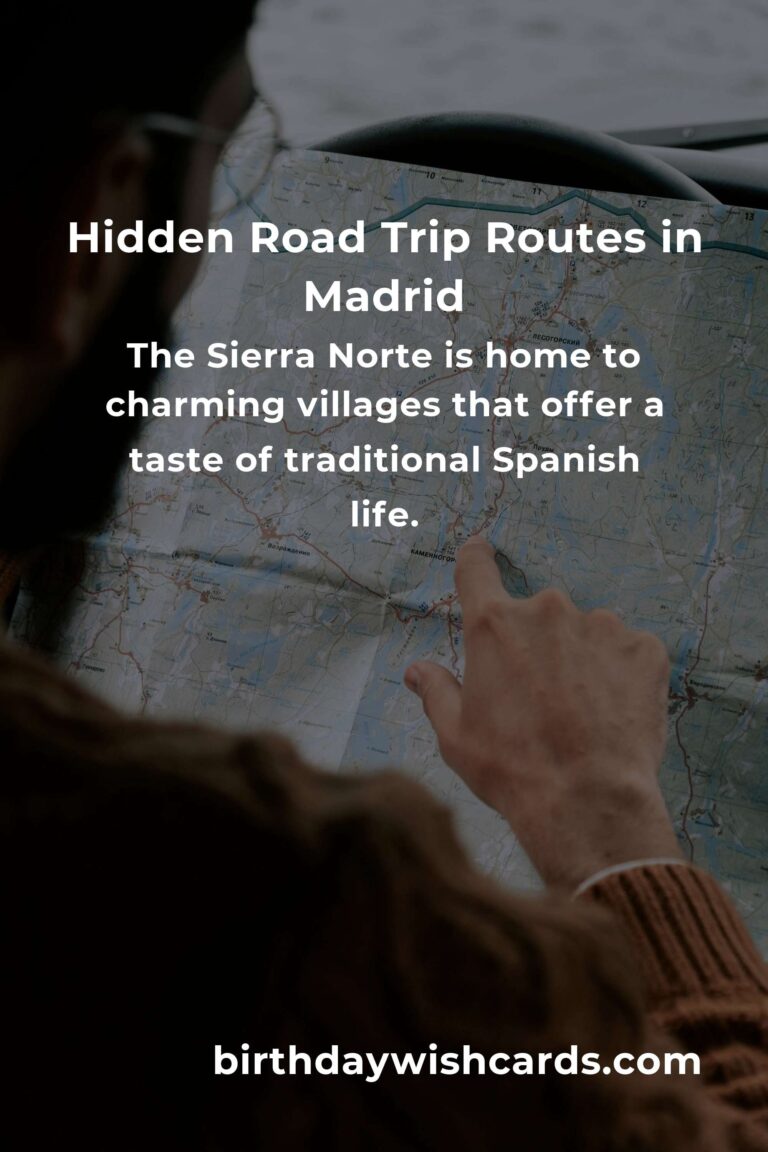 Discover Hidden Road Trip Routes in Madrid You Must See