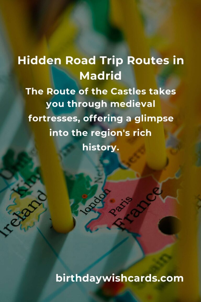 Discover Hidden Road Trip Routes in Madrid You Must See