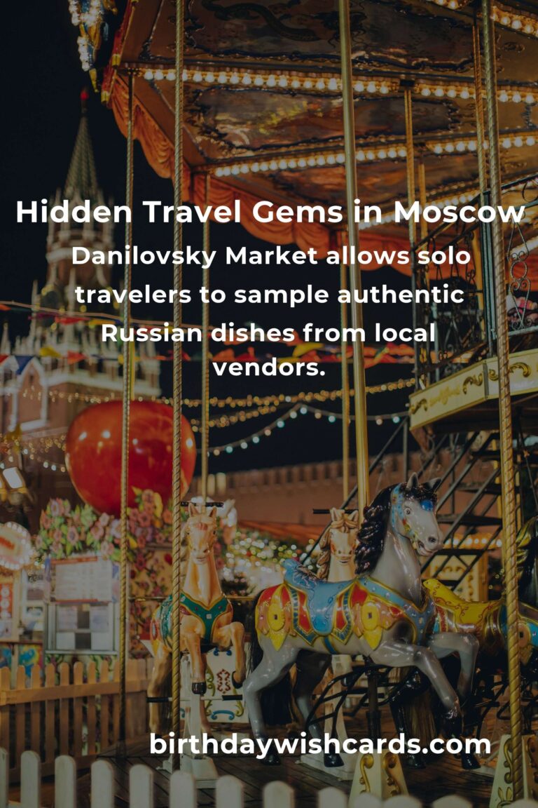Discover Hidden Solo Travel Gems in Moscow You Must See