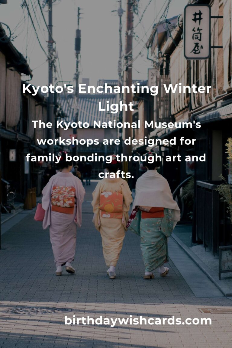 Discover Kyoto's Winter Magic: Heartwarming Events for Single Parents