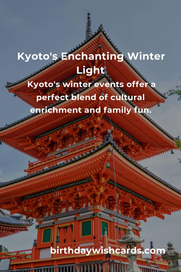 Discover Kyoto's Winter Magic: Heartwarming Events for Single Parents