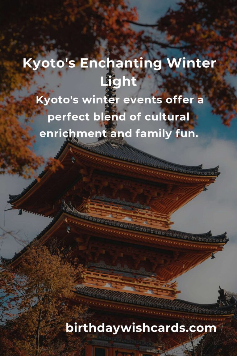 Discover Kyoto's Winter Magic: Heartwarming Events for Single Parents
