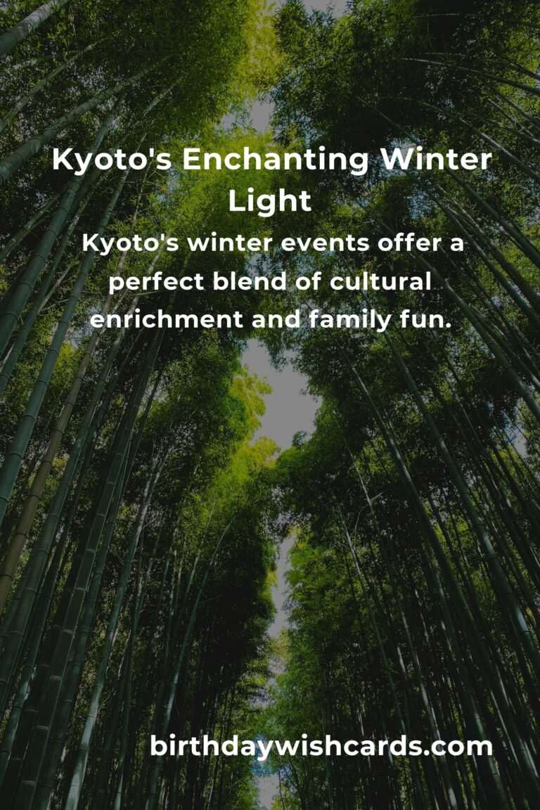 Discover Kyoto's Winter Magic: Heartwarming Events for Single Parents